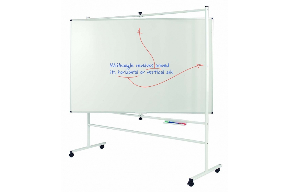 Writeangle® Revolving Whiteboards Magnetic 1200 x 900mm