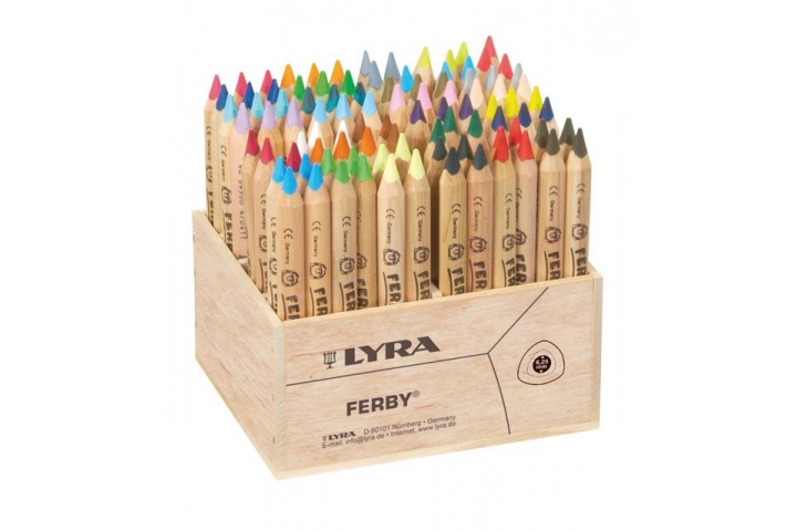 Lyra Ferby Colouring Pencils - Box Of 96. Assorted Colours