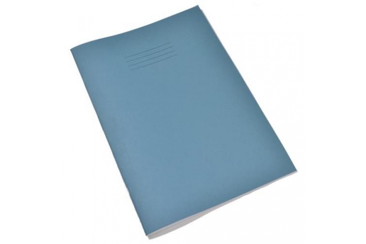  DRAWING CARTRIDGE BOOKS Blue pk 100 A4 Portrait 32 Page