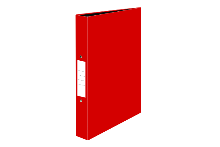 Performance Gloss Laminated Ring Binder A4 Red Pk10