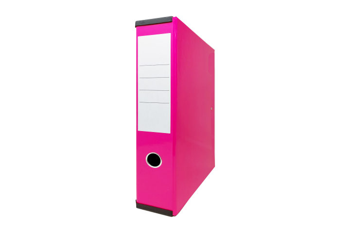 Performance Gloss Laminated Box File Pink Pk1