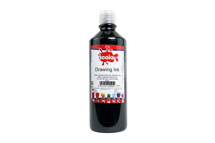 Drawing Ink 500ml Black