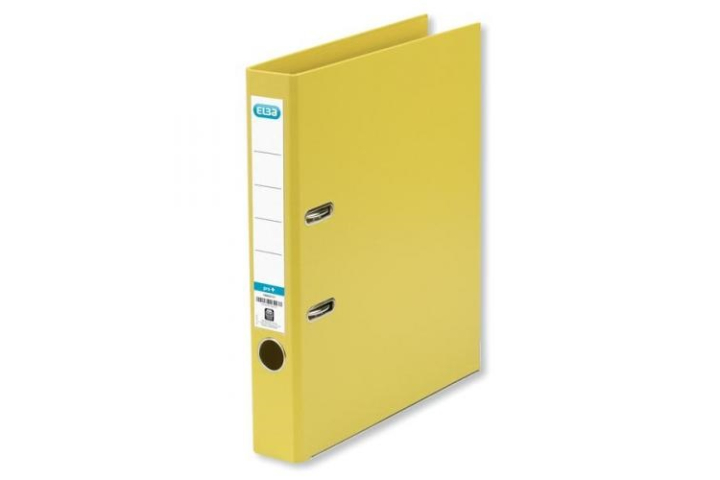 Performance Mini Lever Arch Files A4 Yellow Pk10 