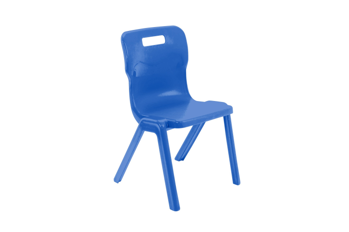 Titan One Piece Chair Blue Size 5 - 430mm High 11-13 years