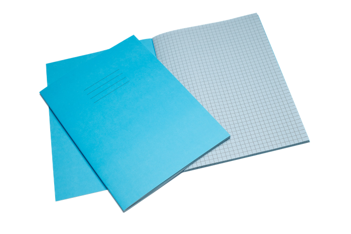 Performance SEN Exercise Books 80 Blue Pages 7mm Squared Light Blue Cover Pk25		