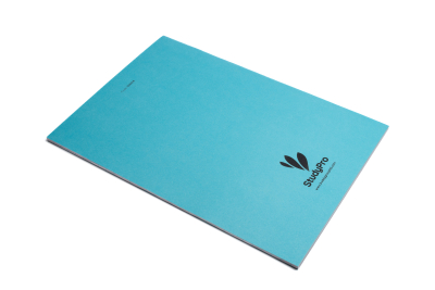 A4 Popular Exercise Book 80 Pages Pk50 8mm Feint & Margin Blue 1