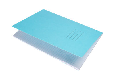 A4 Popular Exercise Book 80 Pages Pk50 8mm Feint & Margin Blue 2