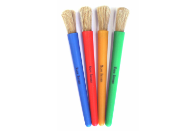 Junior Chubby Brushes Pk4