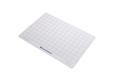 Performance A4 Rigid Whiteboard Grid Squares Pk10