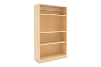 Open Bookcase Maple with 2 Adjustable Shelves/1 Fixed Shelf W900 x D320 x H1500m