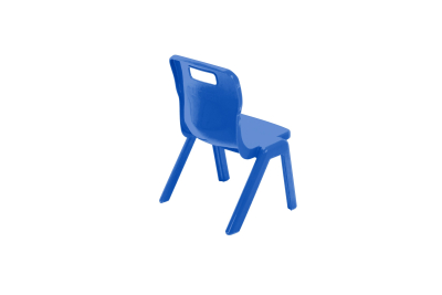 Titan One Piece Chair Blue Size 1 - 260mm High Age 3-4 years 2