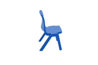 Titan One Piece Chair Blue Size 1 - 260mm High Age 3-4 years 4