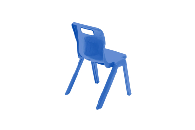 Titan One Piece Chair Blue Size 2 - 310mm High Age 4-5 years 2