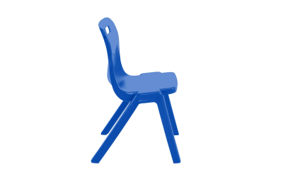 Titan One Piece Chair Blue Size 6 - 460mm High 14-18 years 4