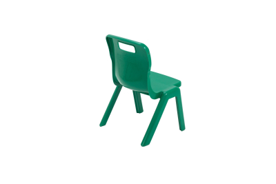 Titan One Piece Chair Green Size 1 - 260mm High Age 3-4 years 2