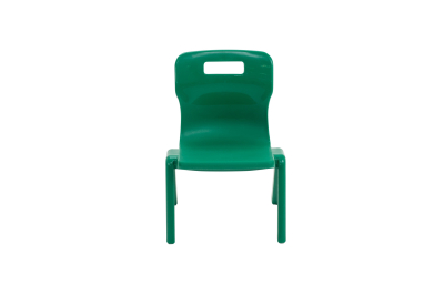 Titan One Piece Chair Green Size 1 - 260mm High Age 3-4 years 3