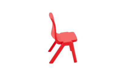 Titan One Piece Chair Red Size 1 - 260mm High Age 3-4 years 4