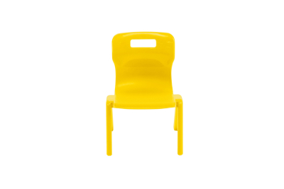 Titan One Piece Chair Yellow Size 1 - 260mm High Age 3-4 years 3