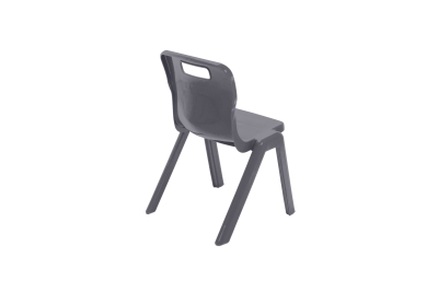 Titan One Piece Chair Charcoal Size 2 - 310mm High Age 4-5 years 2