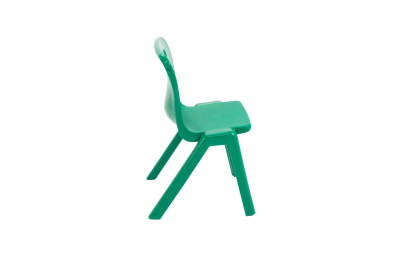 Titan One Piece Chair Green Size 2 - 310mm High Age 4-5 years 4