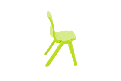 Titan One Piece Chair Lime Size 2 - 310mm High Age 4-5 years 4