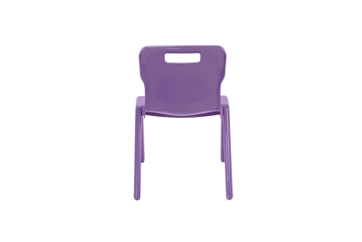 Titan One Piece Chair Purple Size 2 - 310mm High Age 4-5 years 1