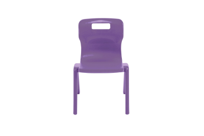 Titan One Piece Chair Purple Size 2 - 310mm High Age 4-5 years 3