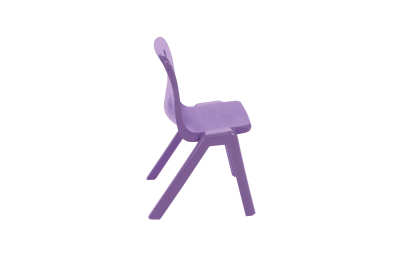 Titan One Piece Chair Purple Size 2 - 310mm High Age 4-5 years 4