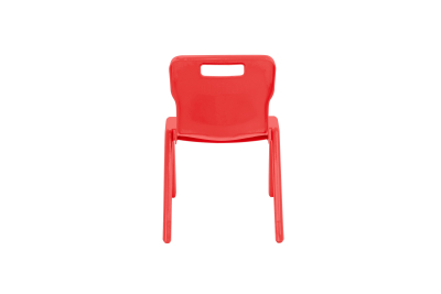 Titan One Piece Chair Red Size 2 - 310mm High Age 4-5 years 1