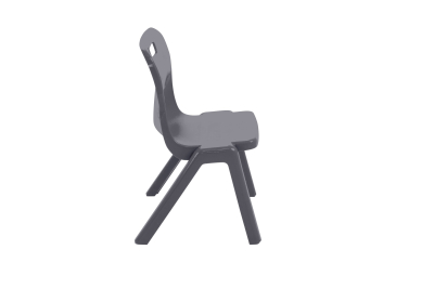 Titan One Piece Chair Charcoal Size 3 - 350mm High 6-7 years 4