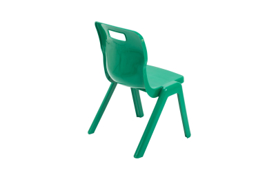 Titan One Piece Chair Green Size 3 - 350mm High 6-7 years 2