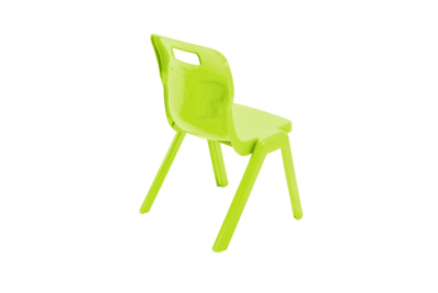 Titan One Piece Chair Lime Size 3 - 350mm High 6-7 years 2