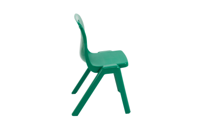 Titan One Piece Chair Green Size 4 - 380mm High 8-10 years 4