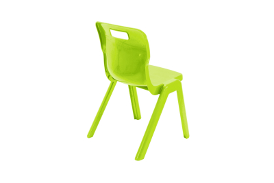 Titan One Piece Chair Lime Size 4 - 380mm High 8-10 years 2