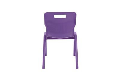 Titan One Piece Chair Purple Size 4 - 380mm High 8-10 years 1