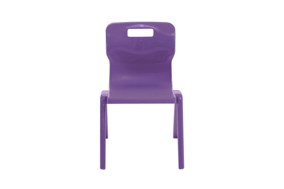 Titan One Piece Chair Purple Size 4 - 380mm High 8-10 years 3