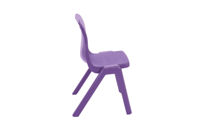 Titan One Piece Chair Purple Size 4 - 380mm High 8-10 years 4