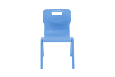 Titan One Piece Chair Sky Blue Size 4 - 380mm High 8-10 years 3