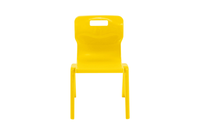 Titan One Piece Chair Yellow Size 4 - 380mm High 8-10 years 3