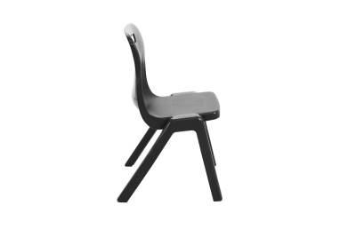 Titan One Piece Chair Black Size 5 - 430mm High 11-13 years 4