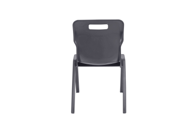 Titan One Piece Chair Charcoal Size 5 - 430mm High 11-13 years 1