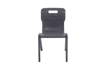 Titan One Piece Chair Charcoal Size 5 - 430mm High 11-13 years 3