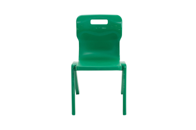 Titan One Piece Chair Green Size 5 - 430mm High 11-13 years 3