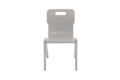 Titan One Piece Chair Grey Size 5 - 430mm High 11-13 years 3