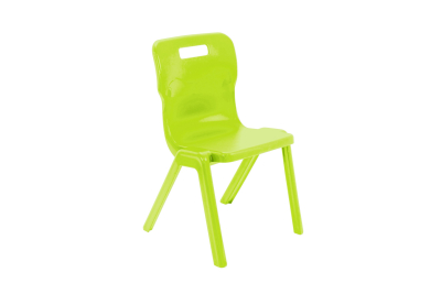 Titan One Piece Chair Lime Size 5 - 430mm High 11-13 years