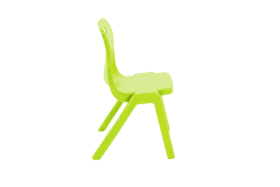 Titan One Piece Chair Lime Size 5 - 430mm High 11-13 years 4