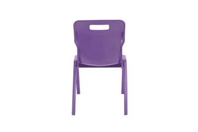 Titan One Piece Chair Purple Size 5 - 430mm High 11-13 years 1