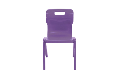 Titan One Piece Chair Purple Size 5 - 430mm High 11-13 years 3