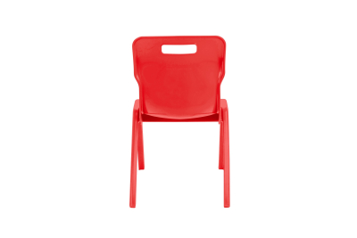 Titan One Piece Chair Red Size 5 - 430mm High 11-13 years 1