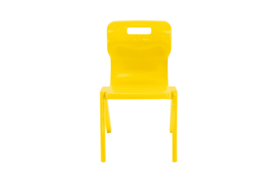 Titan One Piece Chair Yellow Size 5 - 430mm High 11-13 years 3